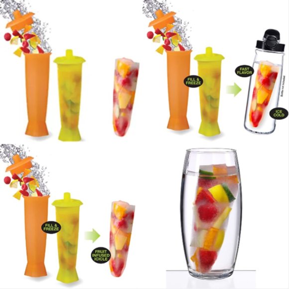 Infuse & Chill Ice Molds - Picture 2 of 14